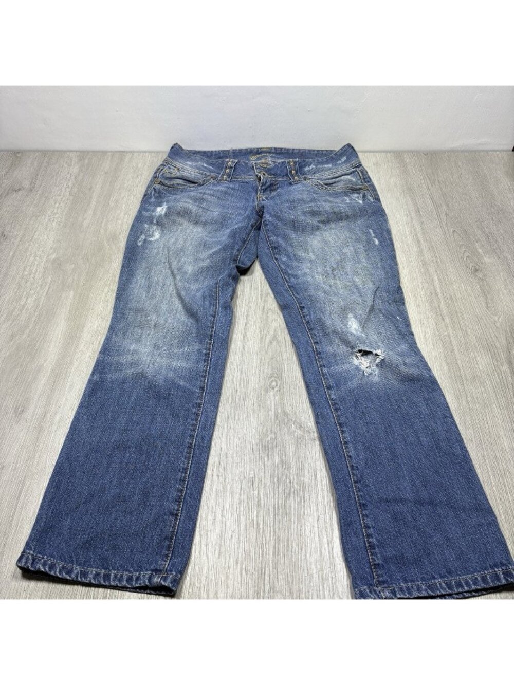 GUESS Jeans Modele Style Womens Size 28 Blue Denim Bootcut Original Design